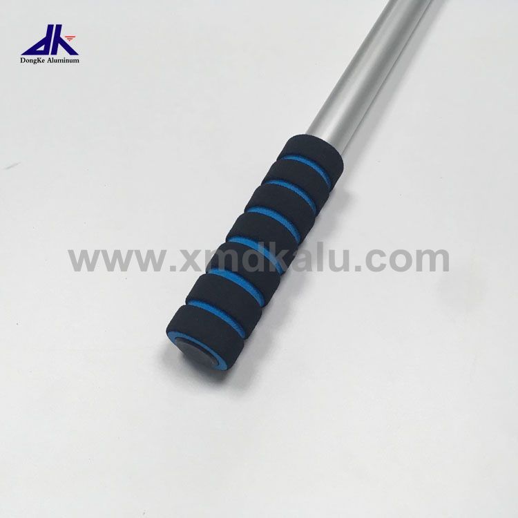 Twist lock aluminum telescopic broom handle