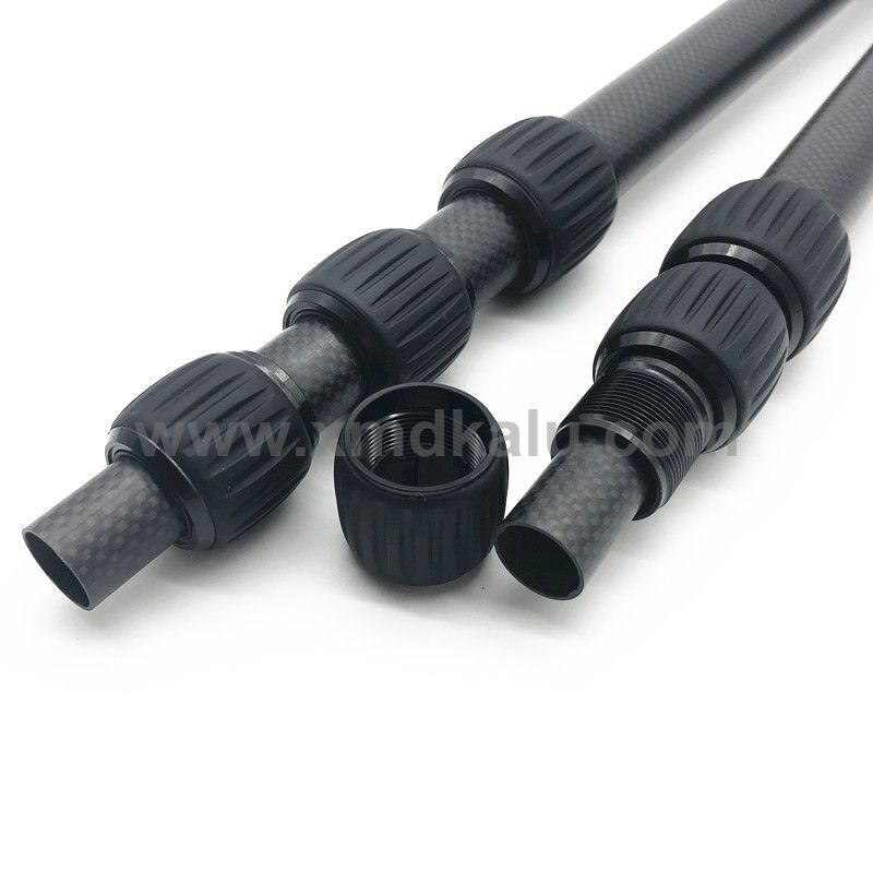 100% Carbon Fiber Telescopic Pole with Spin Lock
