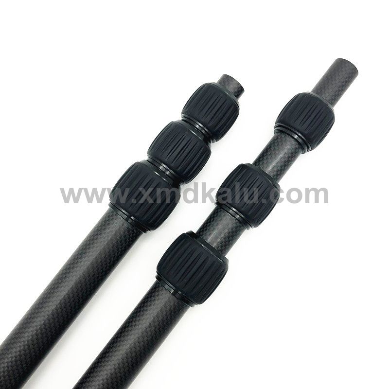 High Quality Carbon Fiber Telescoping Pole with Spin Lock