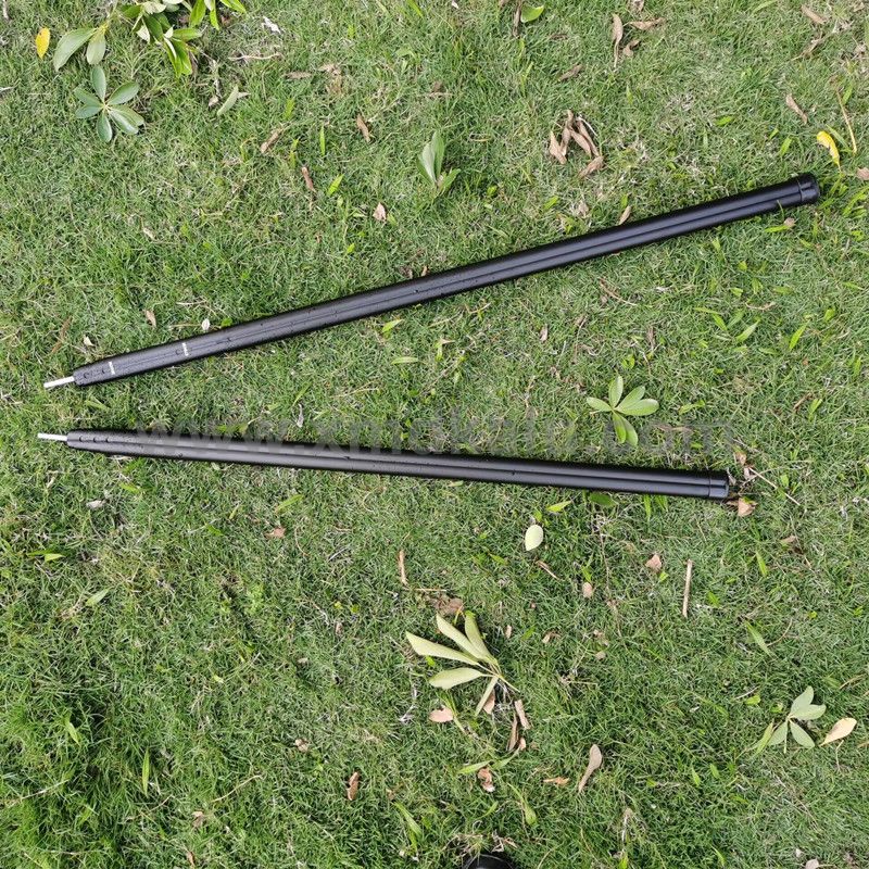 6061 custom length camping anodized adjustable tent pole strong