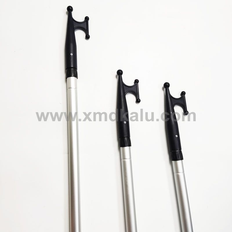 Pool Pole Telescopic 16FT Heavy Duty Upgraded Aluminum, 16 Ft Extension/Extendable Telescoping Tool For Above Ground/Inground Swimming Cleaning Supplies Accessories