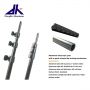Light weigth aluminum adjustable pole with flip lock