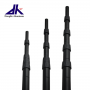 Twisted lock aluminum extension pole