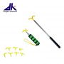 stainless steel telescopic pole with hooks