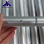 Silver anodized Round Auminum Pipe