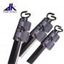 Flip-lock Aluminum telescopic pole with hook