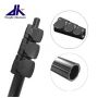Multifunctional aluminum telescopic pole for high-rise window cleaning