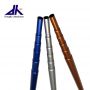 Flexible aluminum telescopic pole with internal friction lock 