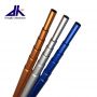 Flexible aluminum telescopic pole with internal friction lock 