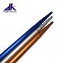 Flexible aluminum telescopic pole with internal friction lock 