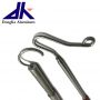 stainless steel collapsible extrusion pole with hook