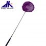 Stainless steel telescopic pole with catching fish net for children