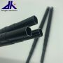 Double grooves aluminum telescopic pole with internal friction lock 