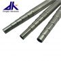 2020 new design light duty stainless steel telescopic pole with 2 slot