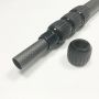 Customized carbon fiber telescopic extension pole with spin lock