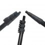 custom carbon fiber / aluminum telescopic pole for video inspection camera 
