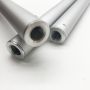 5 sections silver adjustable small aluminum telescopic pole 