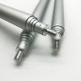 5 sections silver adjustable small aluminum telescopic pole 
