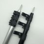 flip lock pro aluminum telescopic pole for tent tarp pole