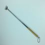 Stainless steel telescopic pole back scratcher hand shaped for itch