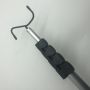 Customized aluminum telescoping pole beach canopy pole with different hook for Easy Pipe Paint Roller Frame 