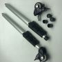 custom Aluminium Telescopic desk leg with Flip-lock Mechanisms laptop desk leg for office room 