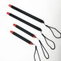 Stainless Steel Telescoping mini pointer pole extension point rod with orange rubber hand grip 