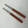 Stainless Steel Telescoping mini pointer pole extension point rod with orange rubber hand grip 