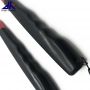 customized different color rubber hand grip with soft felt pointer pole stainless steel telescopic pole 