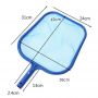 Blue Plastic net Leaf Skimmer extension pole aluminum swimming pool cleaning for outdoor river pool cleaning