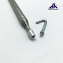 Double hook stainless steel telescopic discs rescue retriever with custom handle