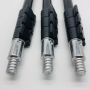 aluminum telescopic pole with america thread connector for cleaning 