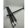 Customized Round adjustable Aluminum Camping tarp tent pole with spring button lock flexible tent pole 