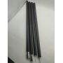 Customized Round adjustable Aluminum Camping tarp tent pole with spring button lock flexible tent pole 