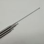 Customized length hollow inside stainless steel telescopic pole with US standard screw extension tube for antenna 