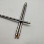 Customized length hollow inside stainless steel telescopic pole with US standard screw extension tube for antenna 