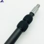 Customized light weight telescopic Carbon Fiber poles extendable pole with American thread 
