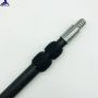 Customized light weight telescopic Carbon Fiber poles extendable pole with American thread 