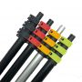 custom Color flip lock pro adjustable aluminum extension rod sign OEM Aluminum Telescopic Pole with customized parts 