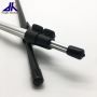 light weight flexible Golf Simulator aluminum telescopic pole with Flip Lock strong Aluminum adjustable stick extension Stand for Golf trainer
