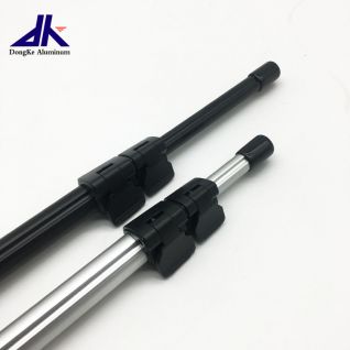 light weight flexible Golf Simulator aluminum telescopic pole with Flip Lock strong Aluminum adjustable stick extension Stand for Golf trainer