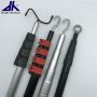Aluminum telescopic pole with hook for awning window household tool