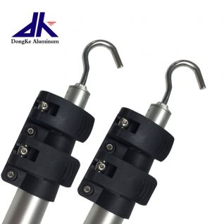 Strong aluminum adjustable extension pole