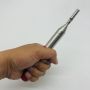 Customized Stainless steel telescopic pole smoke Detector extension rod with magnet on the top for testing tool
