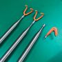 disc retriever manufacturer 10 feet Strong stainless steel telescopic disc retriever pole for Kwik stick