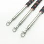 Stainless steel extension flirt pole for cat and dog