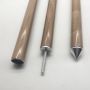 tent rod Spring button telescopic quick release aluminum tarp pole camping support pole