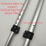 custom aluminum camping table leg strong heavy duty leg adjustable telescopic pole for furniture desk leg
