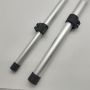 custom 70 kgs support factor strong folding leg flip lock pro telescopic aluminum pole for table furniture leg