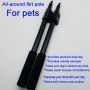 Amazon sells factory custom dog teaser stick aluminum telescopic extension pole with flip lock heavy duty flirt dog stick for dog cat